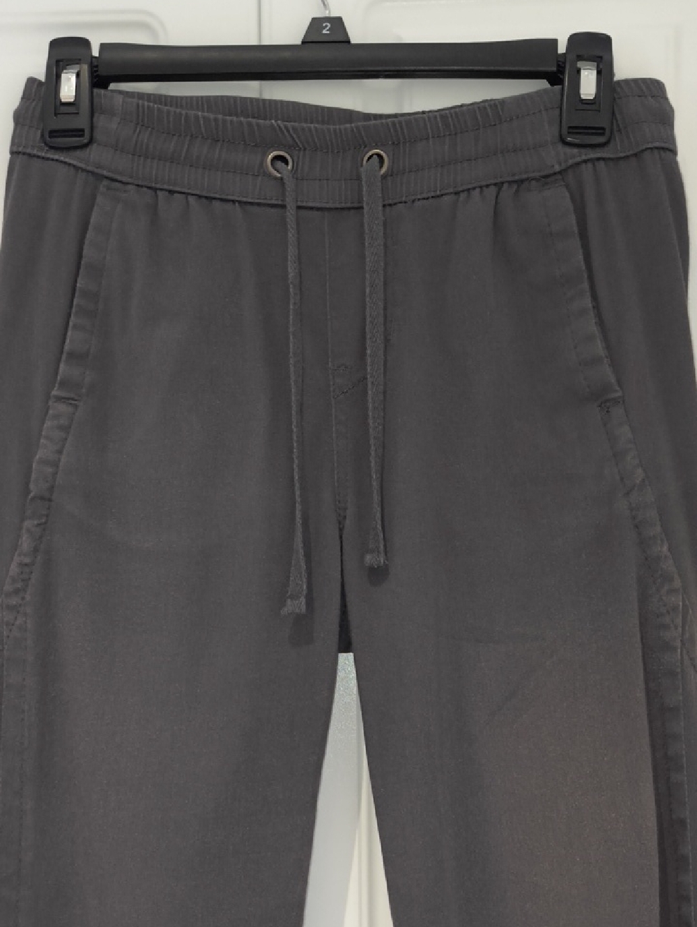UNIONBAY Gray Elastic Waist Jogger Pants